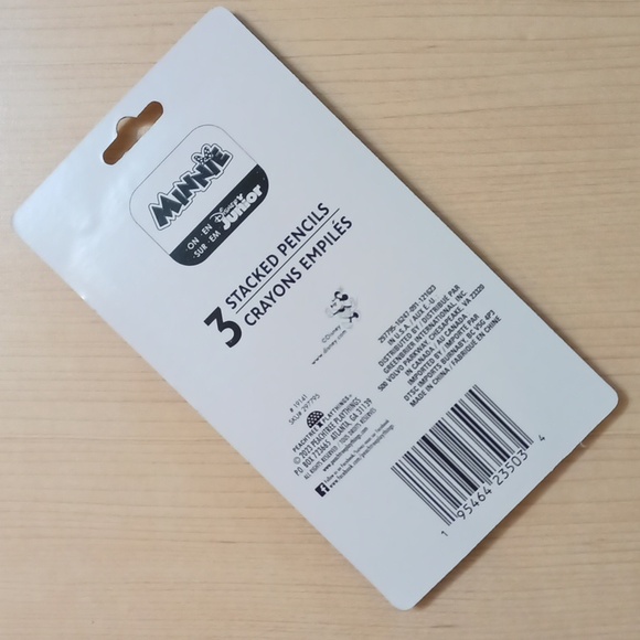 $5 Disney Minnie Mouse Mickey Stacked Pencils Pencil - Picture 5 of 5